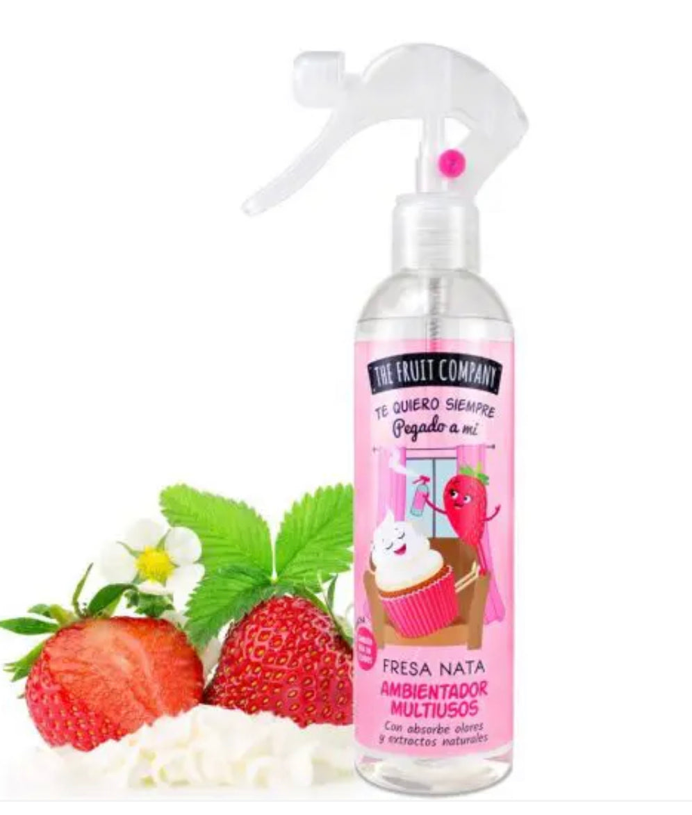 Spray désodorisant The fruit company Fraise Chantilly - IRISCOSMETICS