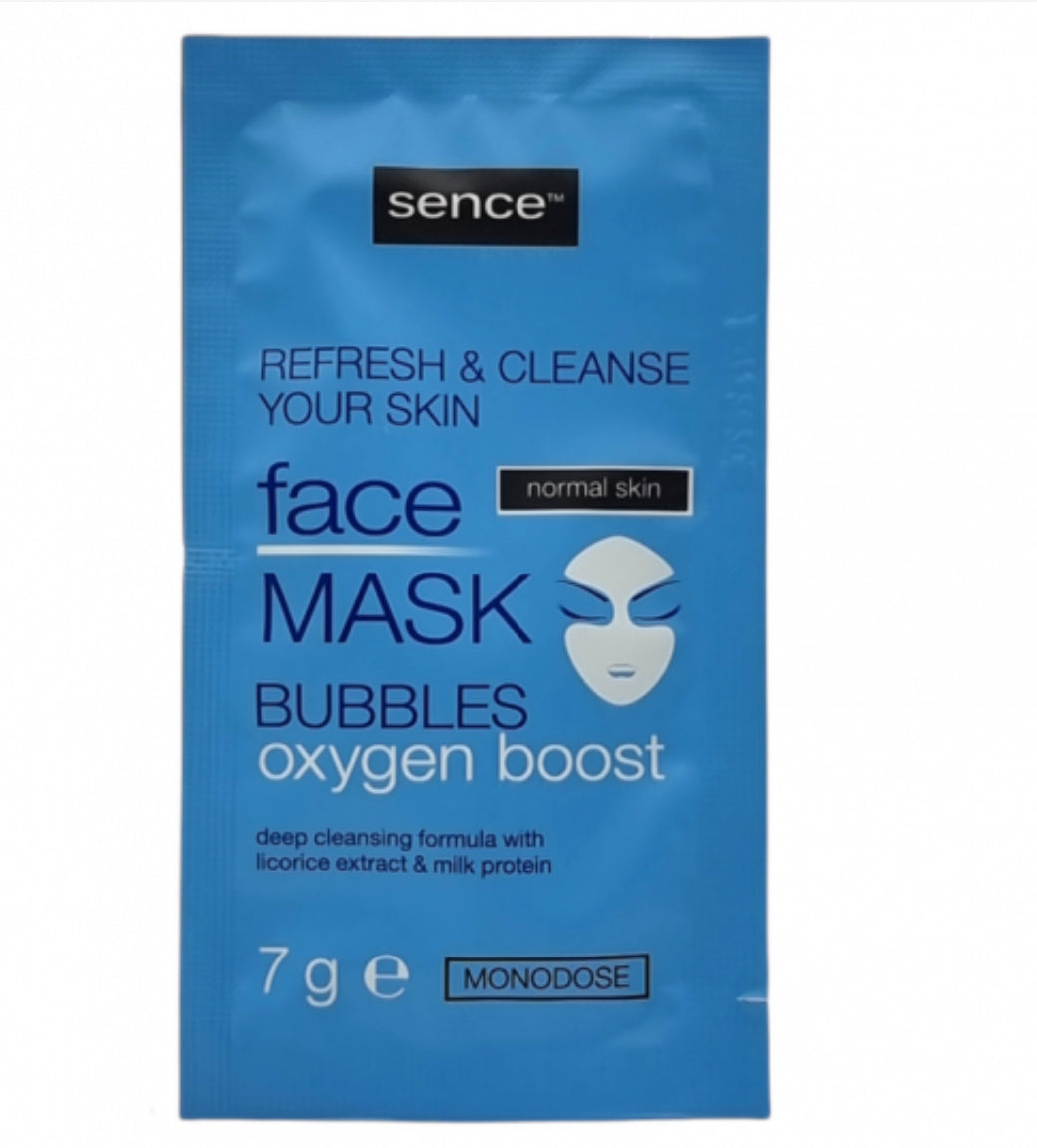 Masque visage oxygène Sence Bubble - Iriscosmetics.fr 
